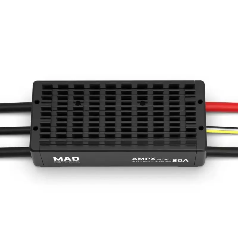 Фото UniFlyMAD AMPX ESC 80A 5S-14S DroneCAN для сельскохозяйственных дронов, квадрокоптеров, гексакоптеров, октокоптеров, мультироторных дронов (DIY) №4