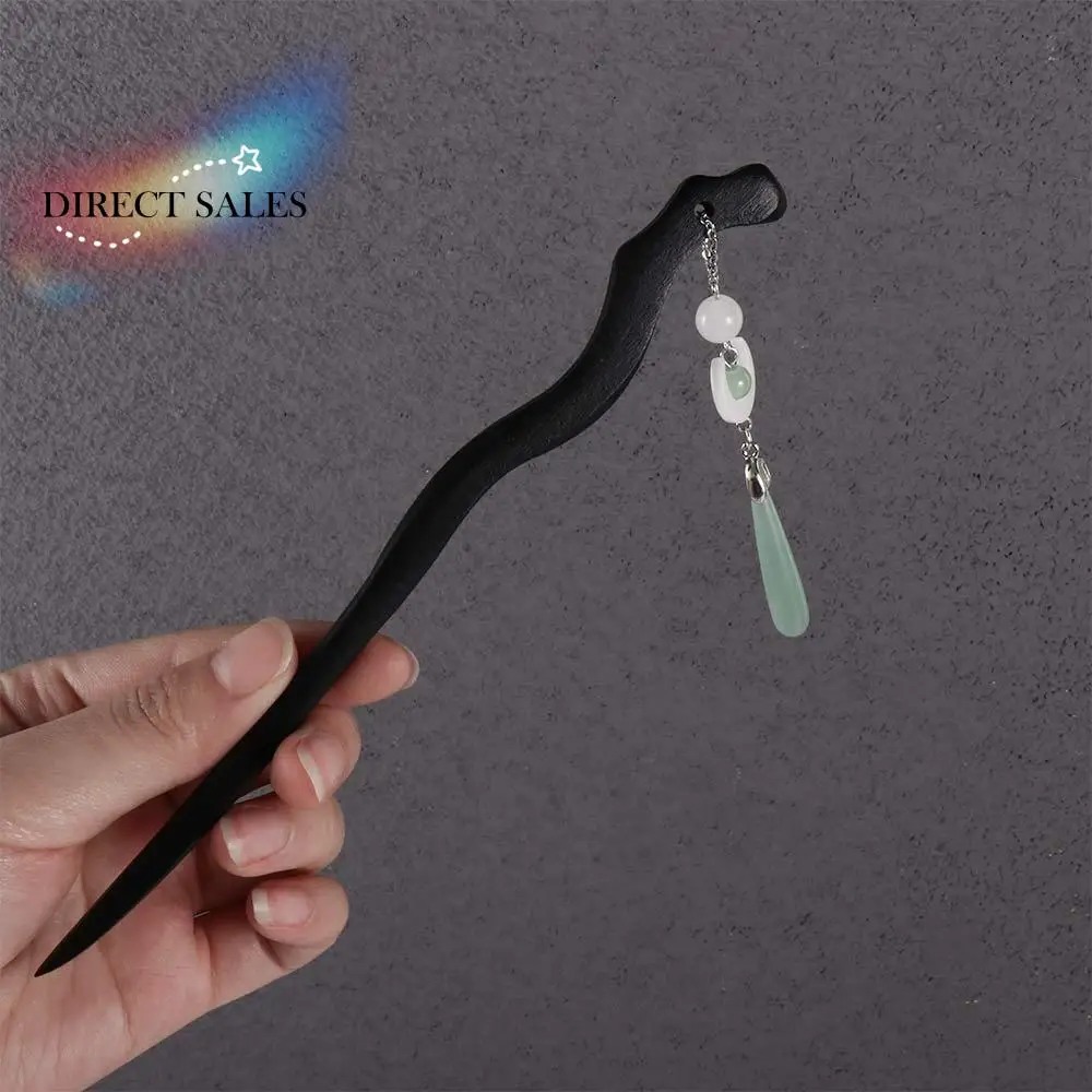 

Vintage Chinese Style Hanfu Hair Sticks Women Wooden Hair Fork Metal Hair Chopsticks Hairpin Woman Jewelry Hair Clip Accessories