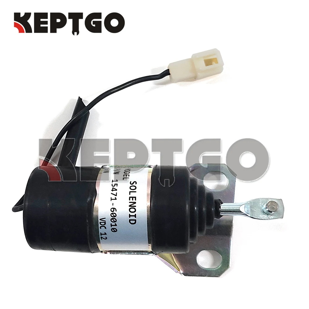Соленоид топливного останова 15471-60010 052600-1001 для Kubota L2250 L2650 L3010 L3450D L35 R400 M4030 052600-1000 12