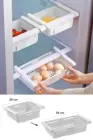 Кухонная Регулируемая корзина-контейнер для хранения, выдвижной ящик, экономия места, скользящая стойка для холодильника