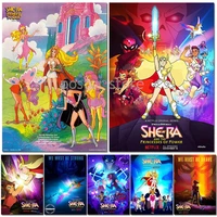 cartoon she ra and the princesses of power vintage matte kraft paper antique poster wall sticker home decoration