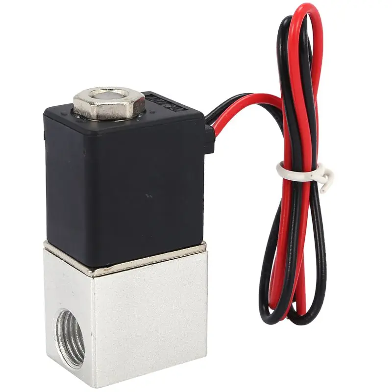 Акция! Электромагнитный клапан 12 В постоянного тока 1/4 дюйма 2-сторонний