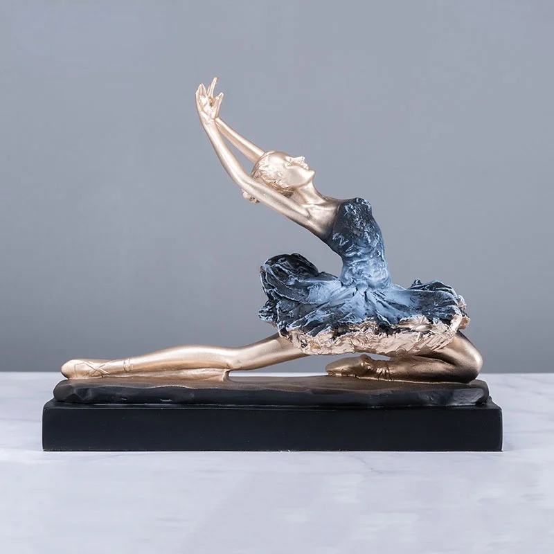 

GY Nordic девочка танец балет, абстрактная фигурка, украшение для книжной полки, декор для танцевальной комнаты, креативные художественные укра...