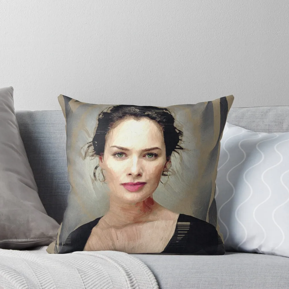 Lena Headey декоративная подушка наволочка Женская рождественская искусственная