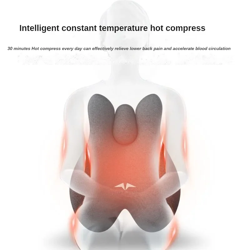 Автомобильная подкладка для поддержки поясницы с подогревом и синтетическим
