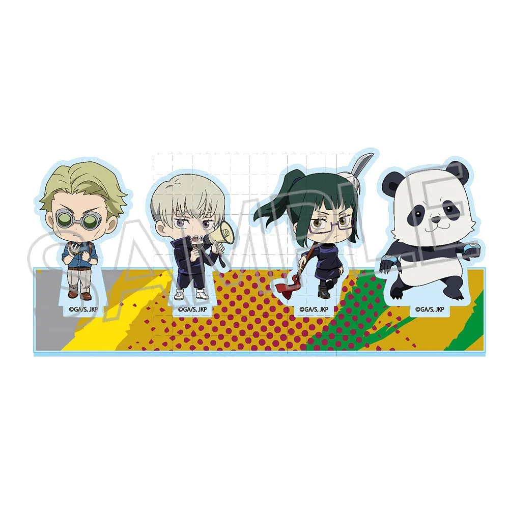 Game Geto Suguru Megumi Nobara Inumaki Toge Gojo Satoru Acrylic Stand Doll Anime Figure Model Plate Cosplay Toy for Gift