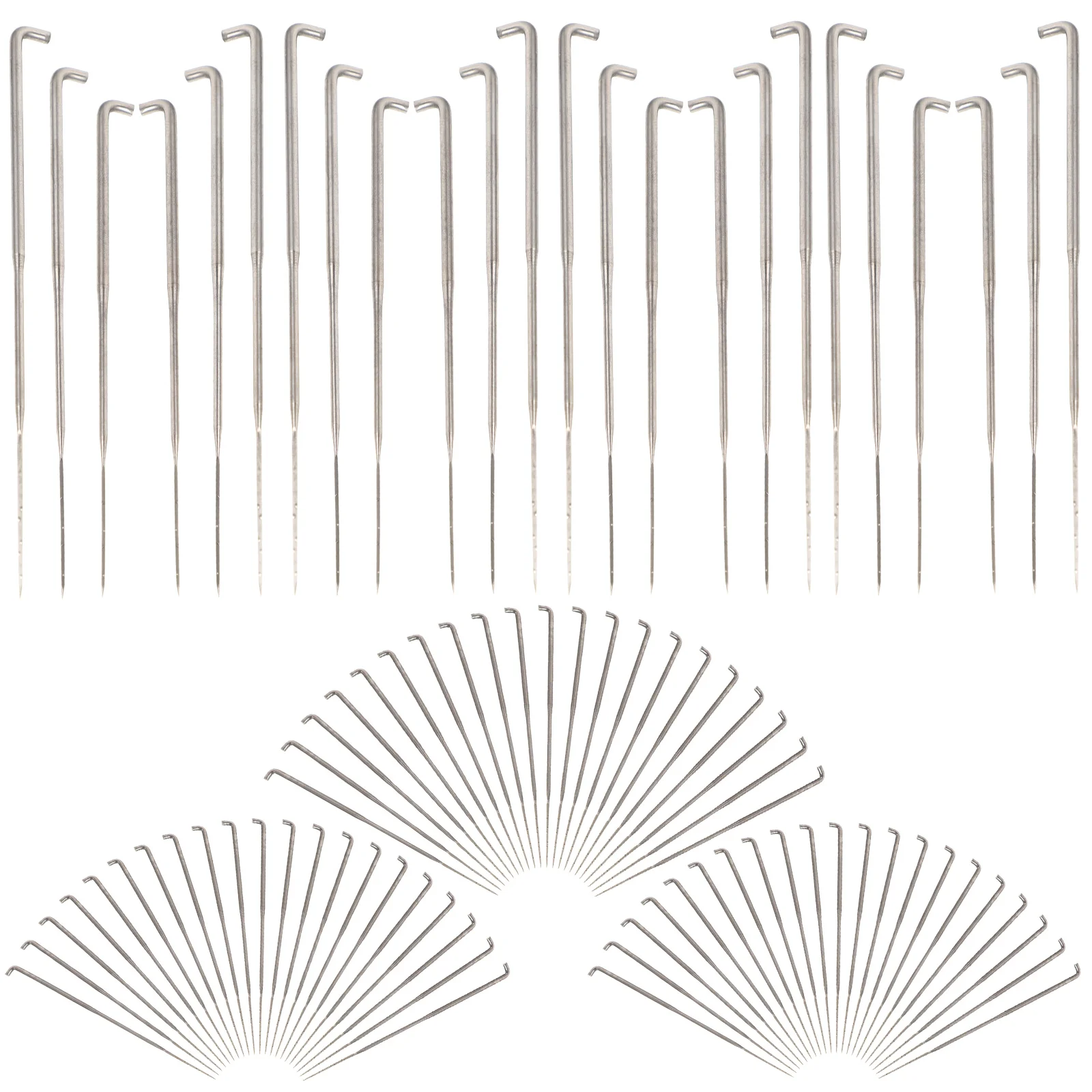 

150 pcs DIY Crafts Punch Needle Stitching Punch Needle Tool Metal Punch Needle