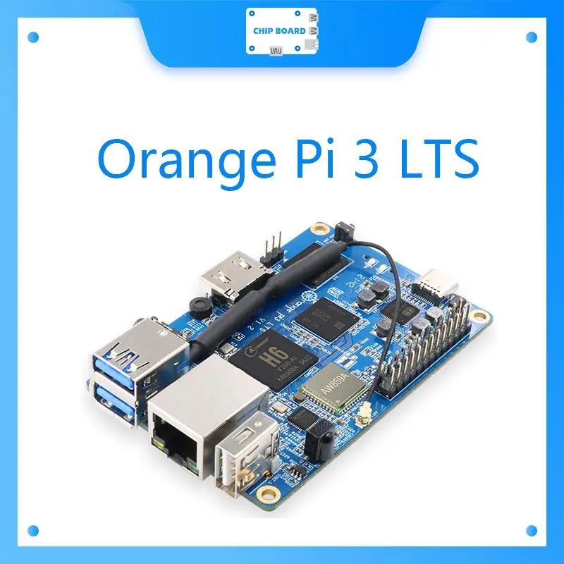 

Блок питания Orange Pi 3 LTS 2G8G + 5V3A US Type-C, с HDMI + WIFI + BT5.0, платой с открытым исходным кодом, работает на Android 9,0/Ubuntu/ Debian OS