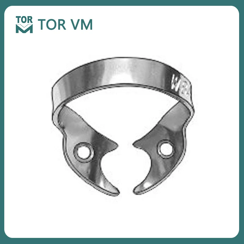 Зажим W8A (зажим без крыльев с жесткими уголками челюсти для больших коренных