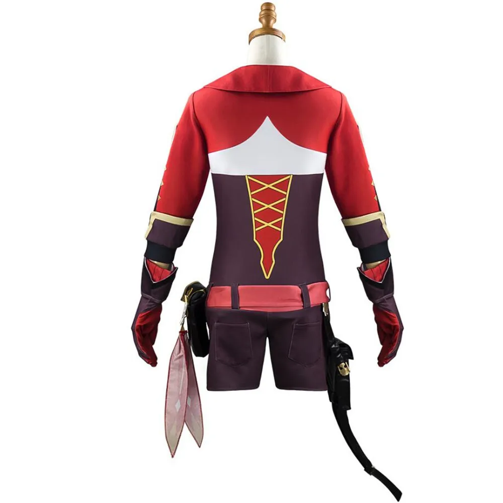Anime Genshin Impact Amber Game Halloween Clothes Cosplay Costume