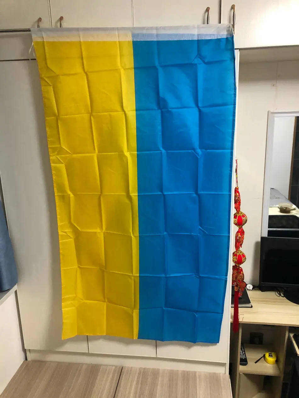

Ukraine National flag 90x150cm Blue Yellow ua ukr Ukraine Flying Flag Home Decoration flag banner