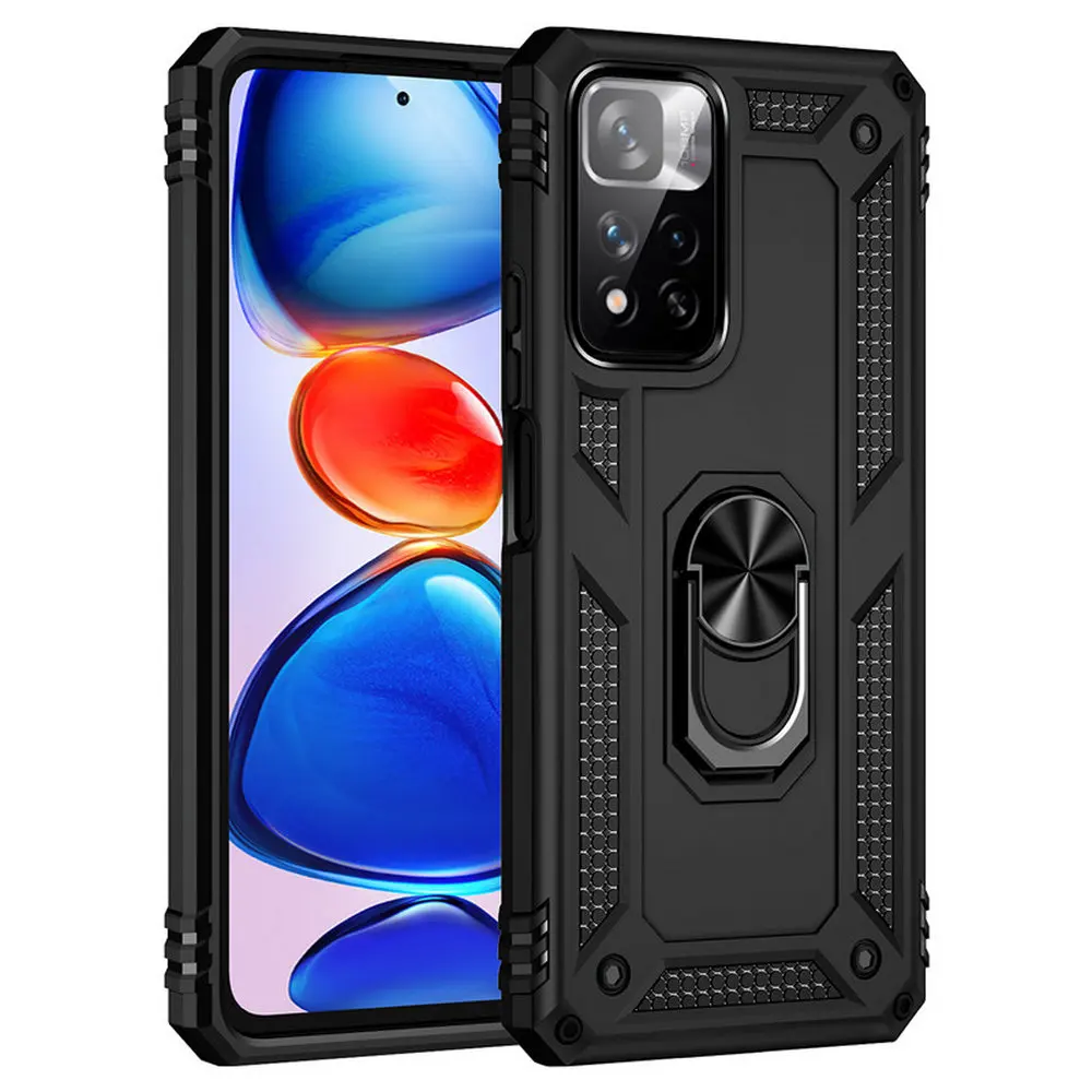 

Poco M4 Pro 5G Armor Case Magnetic Car Holder Ring Back Cover for Xiaomi Pocophone M4 Pro Shockproof Case Poco M4 M 4 Pro Funda