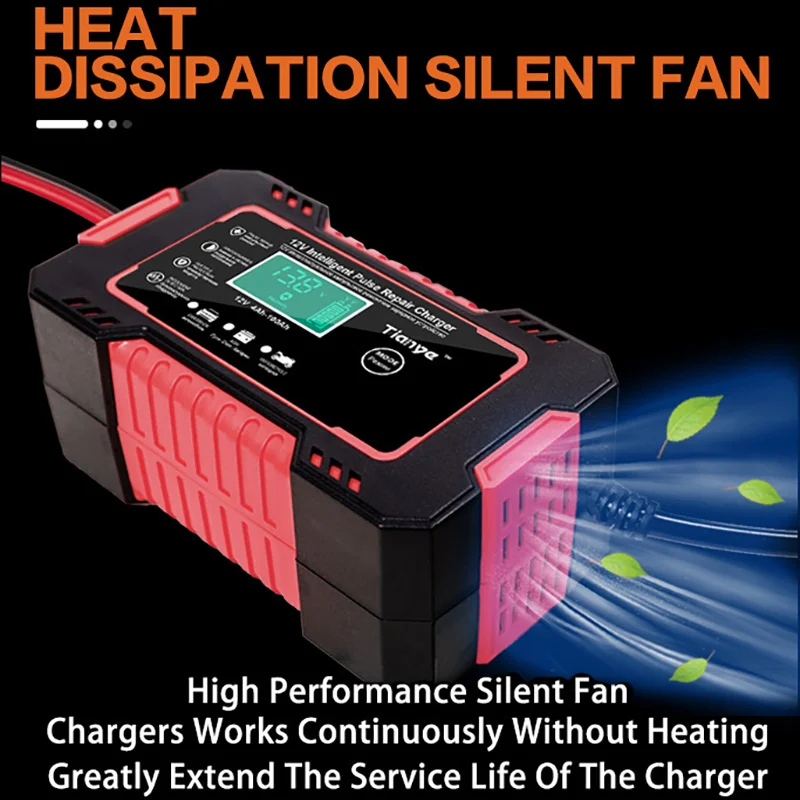 Зарядное устройство для автомобильного аккумулятора 12 В 6 А