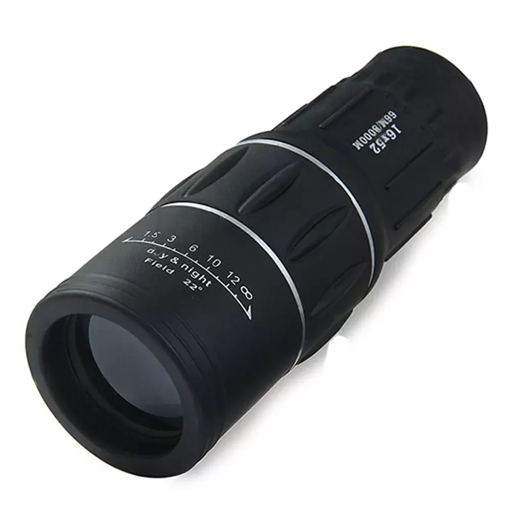 

High Definition Monocular 16X52 Dual Focus Telescope16x Zoom Binoculars 66M/8000M HD Scope Hunting High Quality Tourism Scope