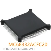 1pcs mc68332acfc20 mc68332 qfp132 32 bit microcontroller module original new