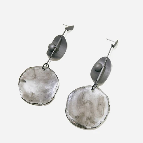 Серьги-капельки QIMOIR из смолы