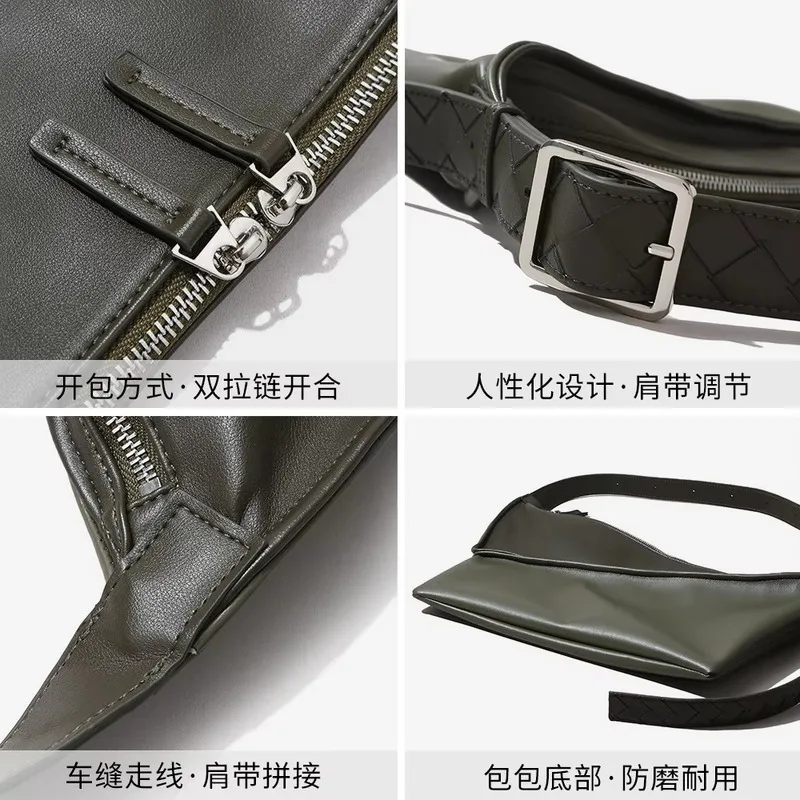 Новая женская сумка через плечо из натуральной кожи подмышками