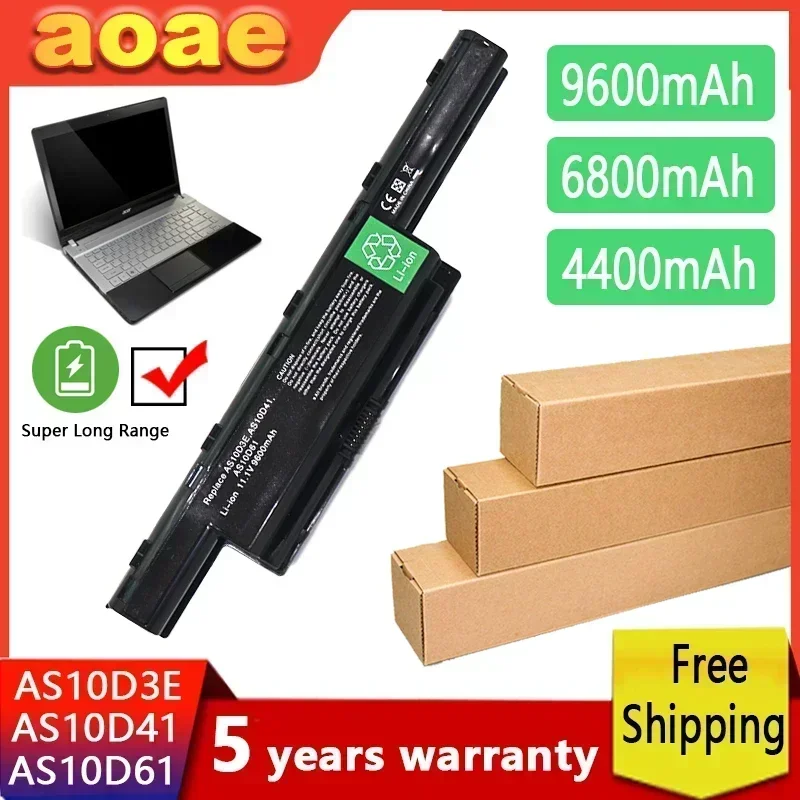 Аккумулятор для Acer Aspire AS10D31 AS10D81 V3-571G V3-771g AS10D51 AS10D61 AS10D71 AS10D75 5741 5742 5750 5551G 5560G 5741G 5750G