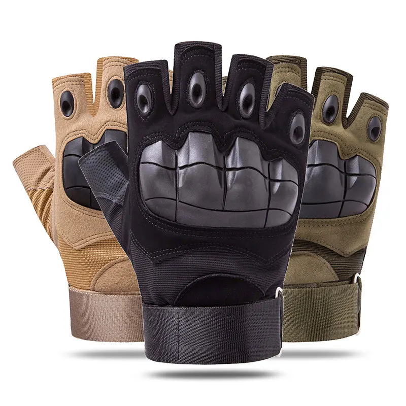 

Half-finger Tactical Gloves Men's Fighting Boxing Training Outdoor Mountaineering Sports Fitness Military Training Riding Gloves