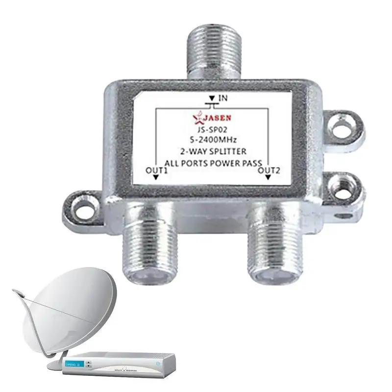 

In 1 Dualuse 2 Way Port TV Signal Satellite Sat Coaxial Diplexer Combiner Splitter Combiners Cable Switch Switcher