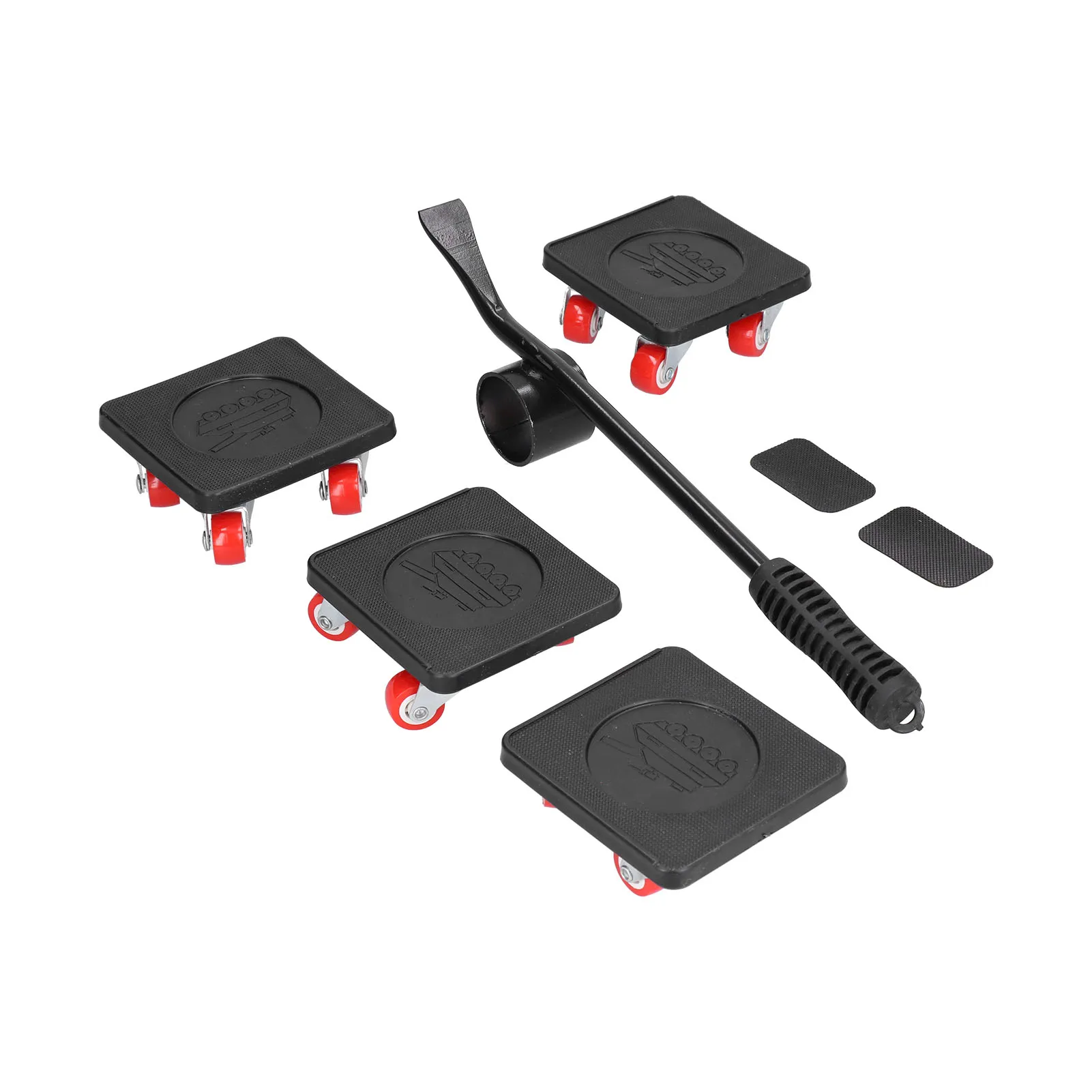 

Furniture Mover Stainless Steel Furniture Moving Tool with Universal Wheel and Anti Slip Rubber Handle for Family