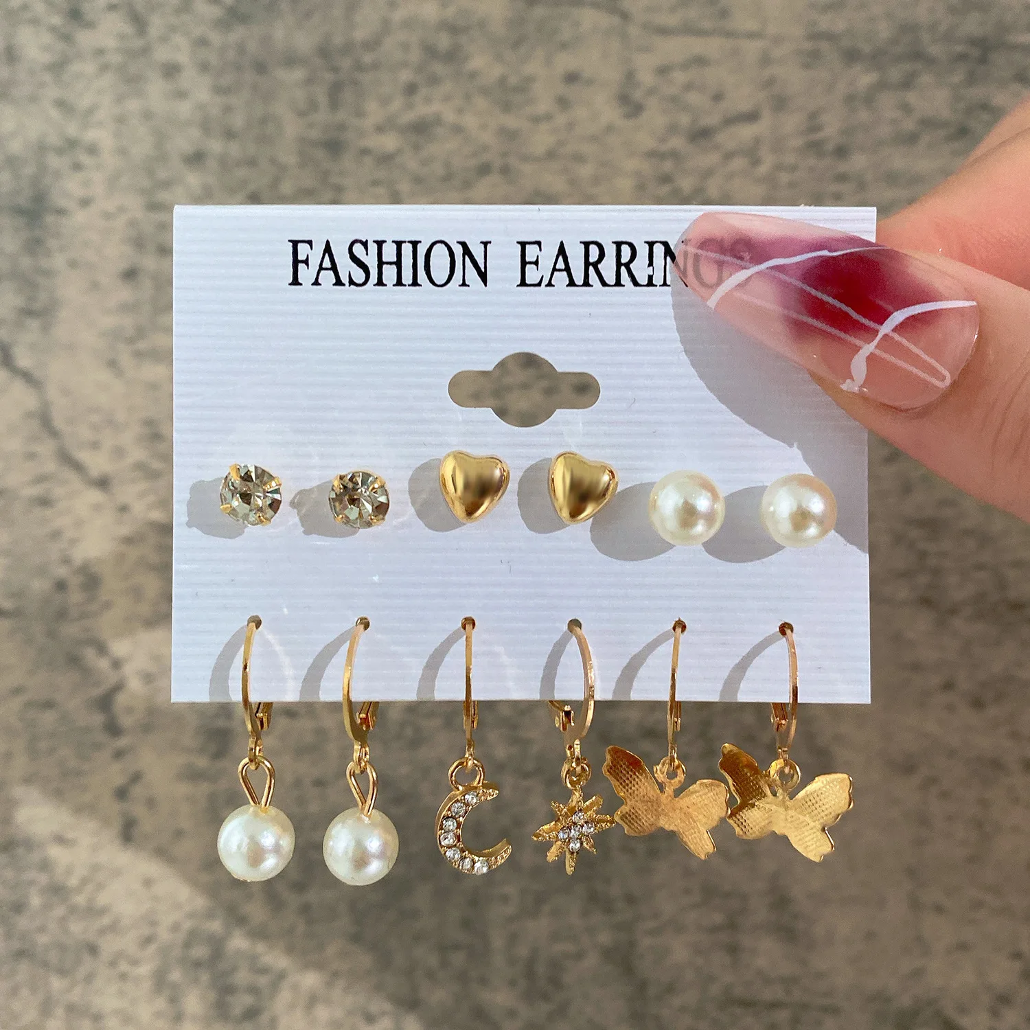 

Vintage Gold Geometric Women's Earrings Set Fashion Pearl Circle Hoop Earrings For Women Brincos 2022 Trend Gifts
