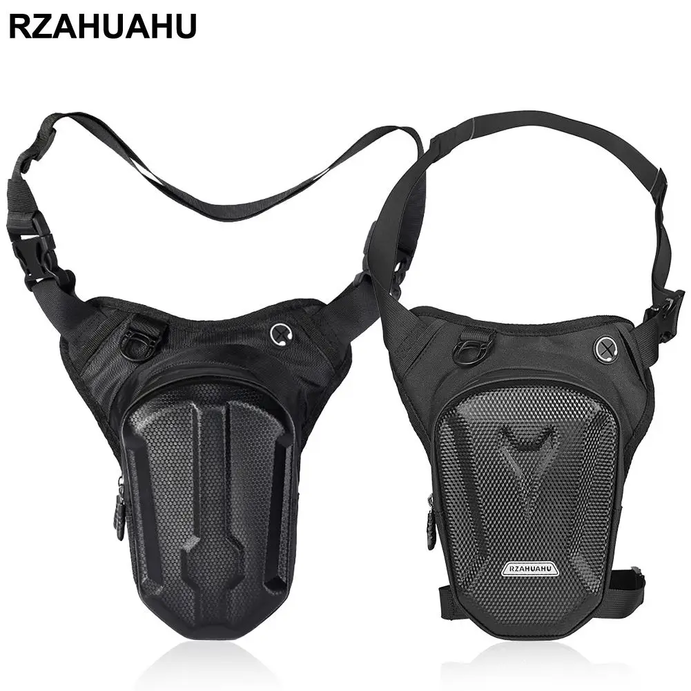 

Motorcycle Drop Leg Side Bag Outdoor Casual Waist Bag Motorcycle Saddle Bag Hard Shell Hip Bum Pack Bags Motorcycle Accessories