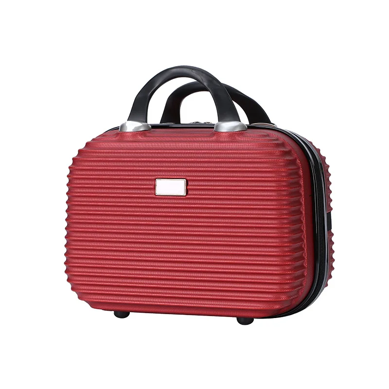 

2021 suitcase full metal aluminum-magnesium alloy password box cosmetic case 14-inch tool box suitcase