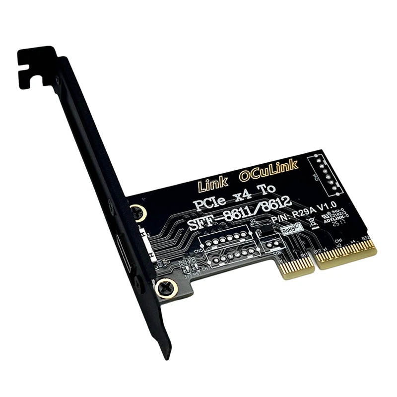 Адаптерная карта PCIe 4.0 X4 для SFF-86118612, внешний высокоскоростной интерфейс расширения PCIe X4 4.0, внешний корпус для подключения (art.: 3920dc9741e29) - 3920dc9741e29