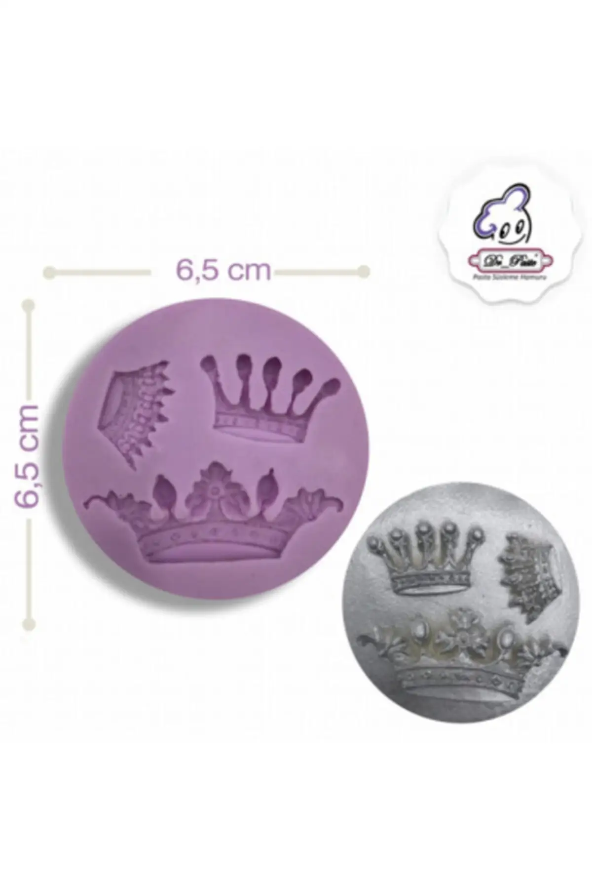 

Силиконовая форма 3'lü King Crown