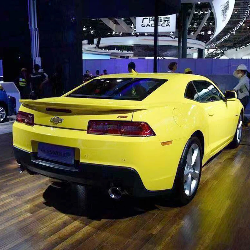 

Car Accessories ABS Plastic Unpainted Color Rear Trunk Wing Lip Roof Spoiler Auto Part For Chevrolet Camaro 2016 2017 2018