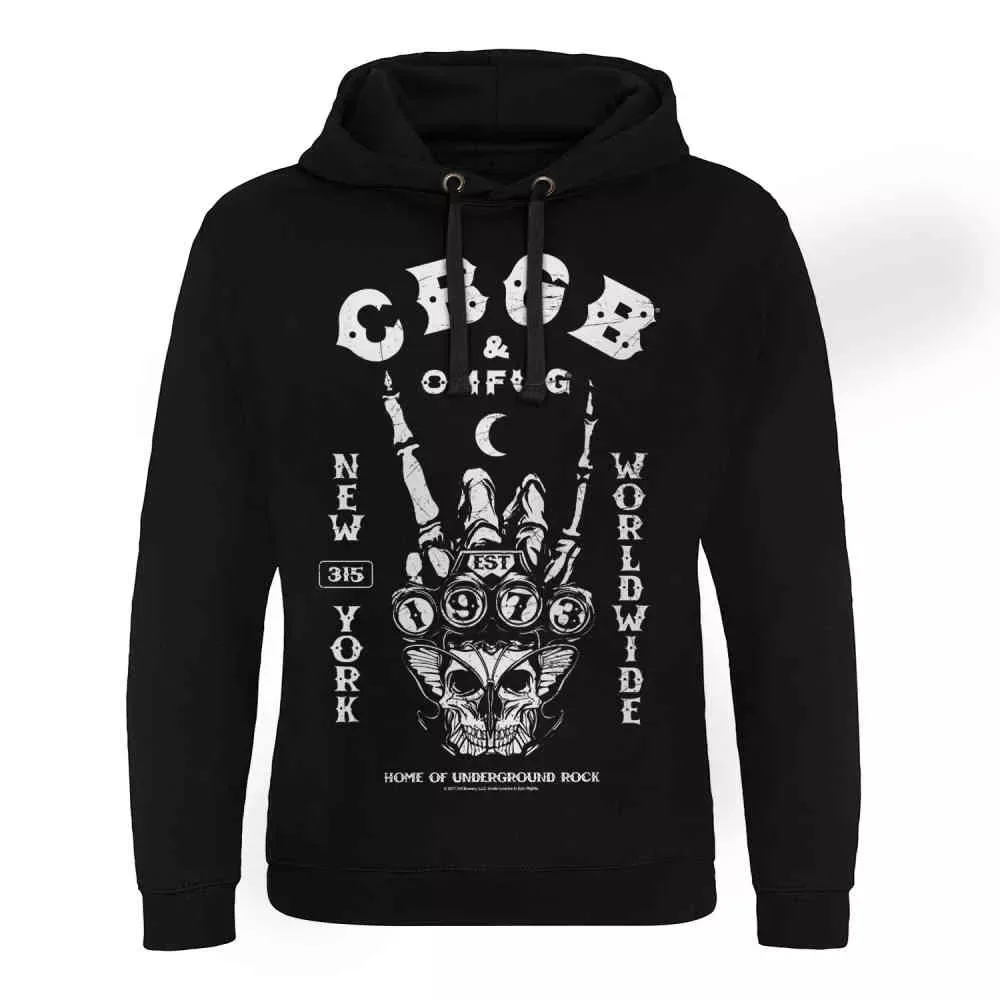 

CBGB OMFUG толстовки с принтом скелеты уличная одежда хип-хоп толстовки Топы