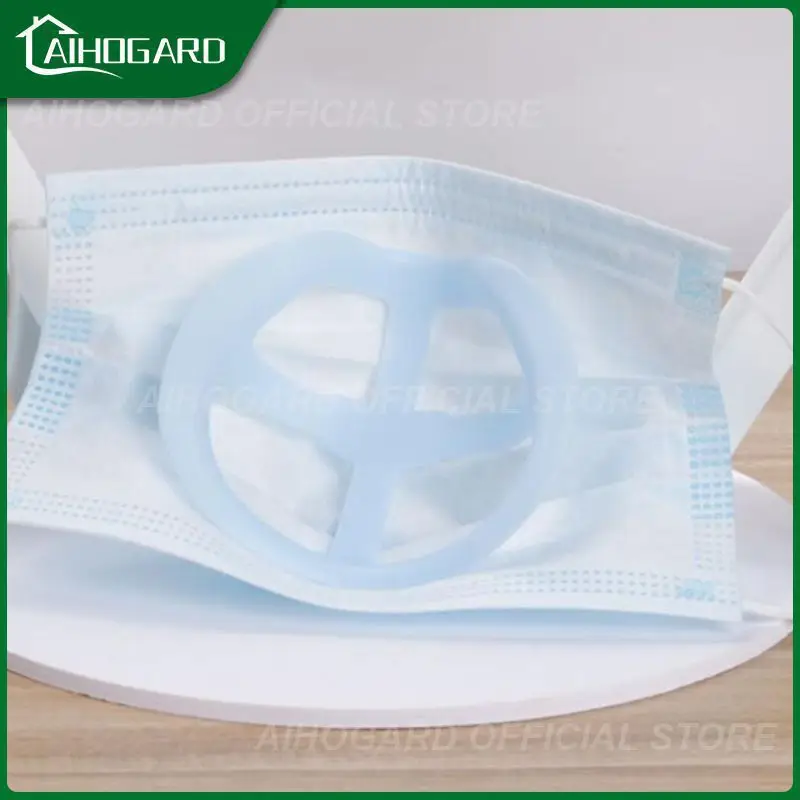 

5pcs Mask Anti-suffocating Bracket Reusable Disposable Mask Inner Pad Bracket Non-stick Lipstick Breathable Mask Supports Sale!