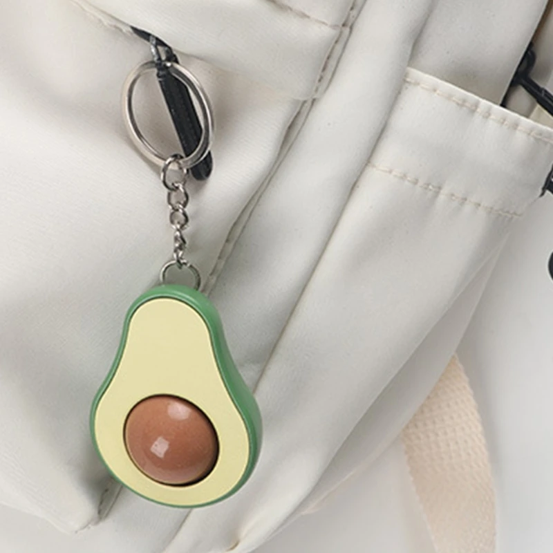 Модный брелок с авокадо игривое средство для снятия стресса игрушка-брелок