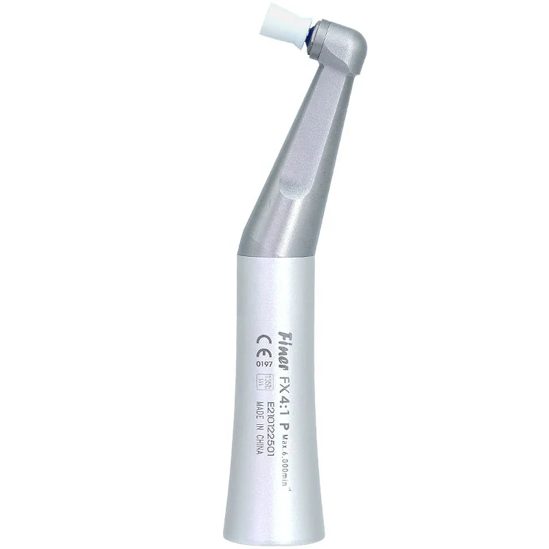 

Dental Low Speed Against Counter Contra Angle 4:1 Prophy Handpiece for Dental Prophylaxis Screw-in Cup Prophy Brush