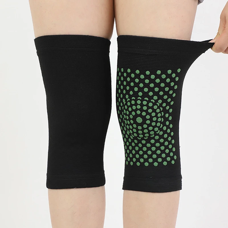 

2pcs Self Heating Support Knee Pads Knee Brace Warm for Arthritis Joint Pain Relief and Injury Recovery Belt Knee Massager Foot