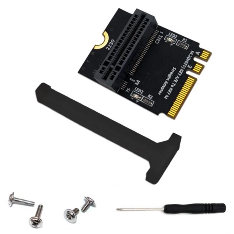 Адаптер M.2 NVME SSD PCIE M2 NGFF ключ M на A/E адаптер вертикальная установка для 2230
