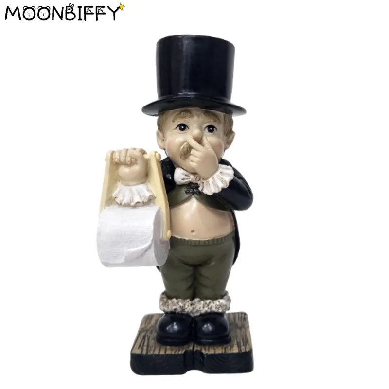 

Держатель для бумажных полотенец джентльменов, современный держатель для туалетной бумаги в ванную комнату, держатель для полотенец для ту...