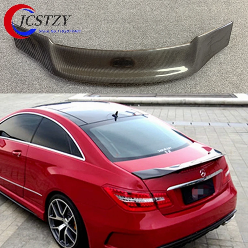 W207 C207 FRP из углеродного волокна спойлер багажника R стильное крыло для Mercedes E Class