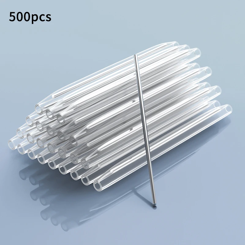 

500pcs/lot 40mm 45m 60mm For Drop Cable Fiber Optic Fusion Protection Splice Sleeves Heat Shrink Tube Fiber Optic Hot Melt Tube