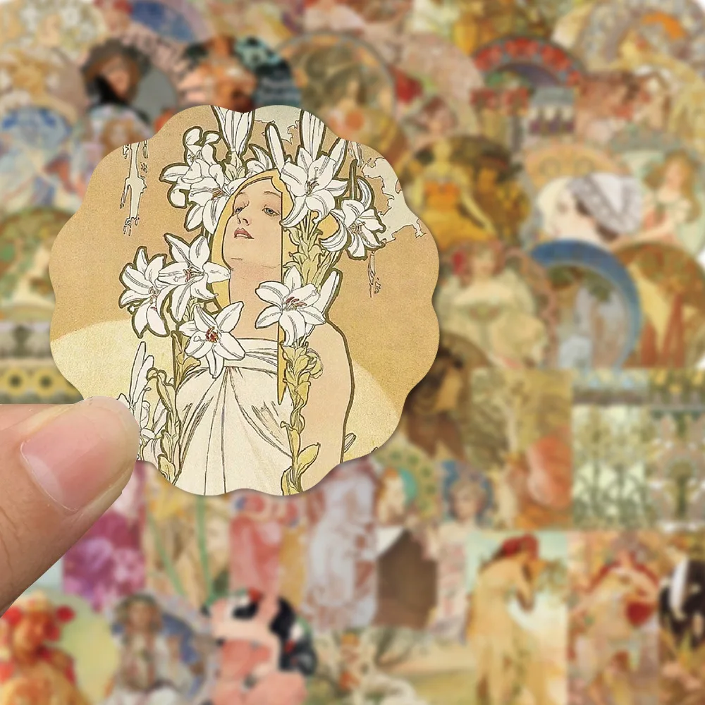 Рисунок 2 - наклейки в стиле ретро