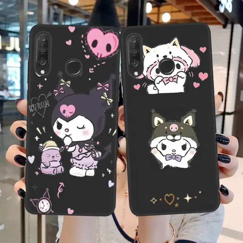 

Kuromi Costume Phone Case For Huawei P20 P30 P40 P50 Lite E P Mate 50 40 30 20 Pro