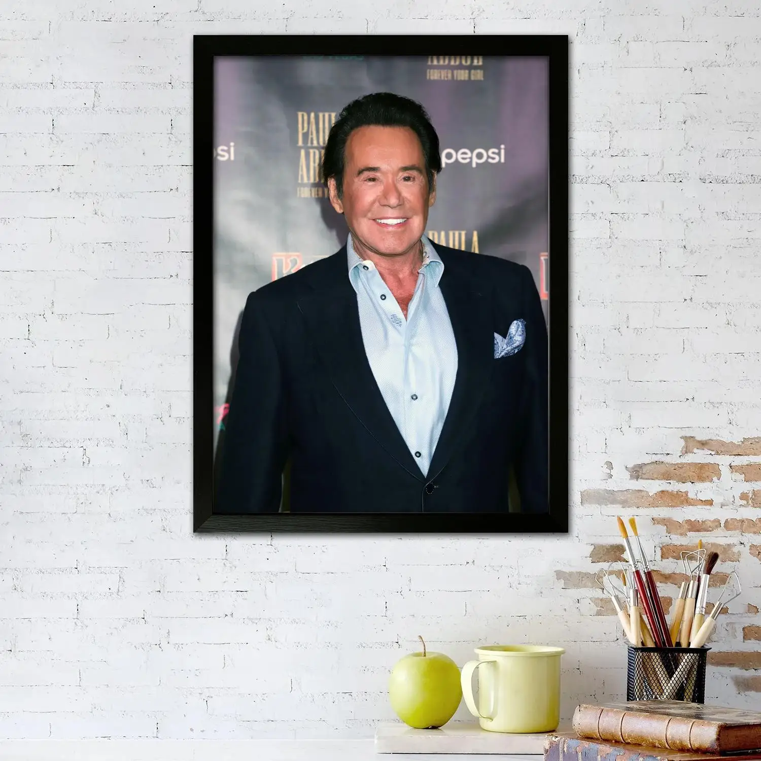 Плакат на холсте Wayne Newton настенное искусство печать с изображением современная