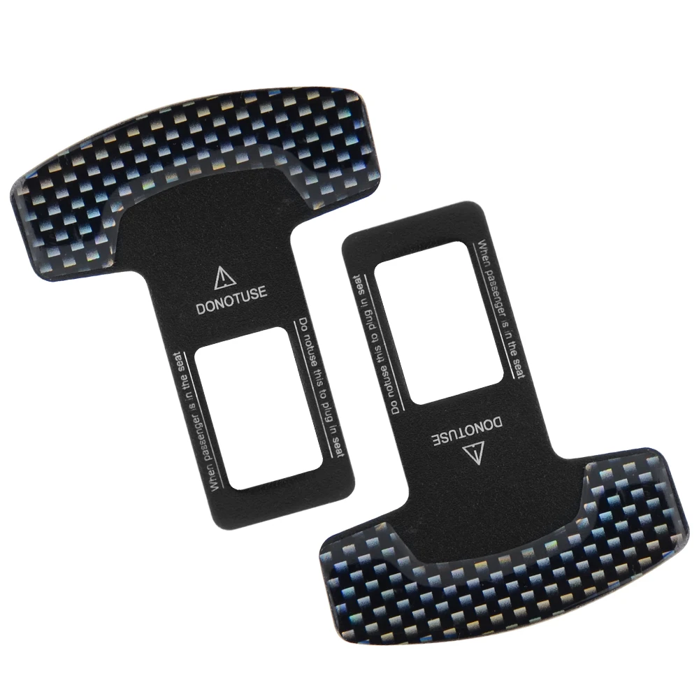 

1pc Car Safety Belt Buckle Clip Extender Car Seat Belt Stopper Plug Vehicle Mount Bottle Opener Universal Interior Accessories