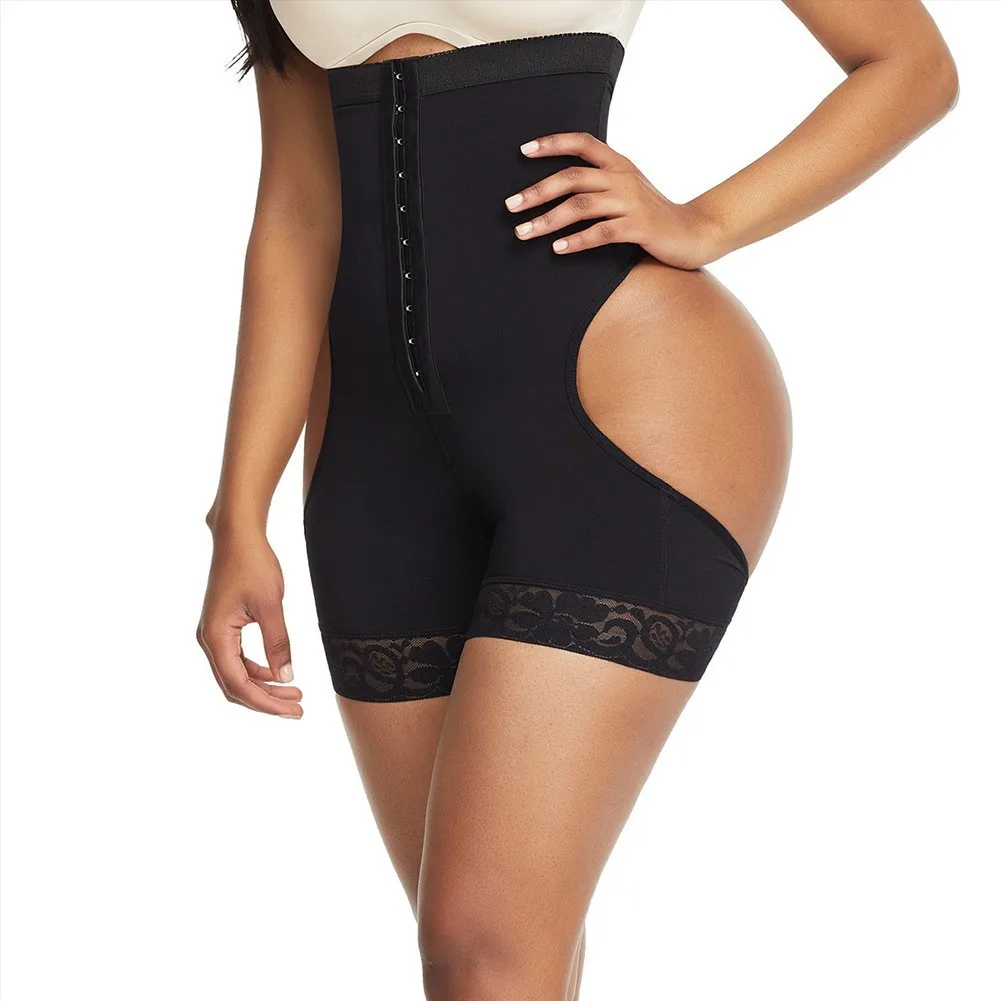 

High Compression Body Shaper Butt Lifter Shorts Shapewear for Women Waist Trainer Cincher Underwear Belly Tightening Panties