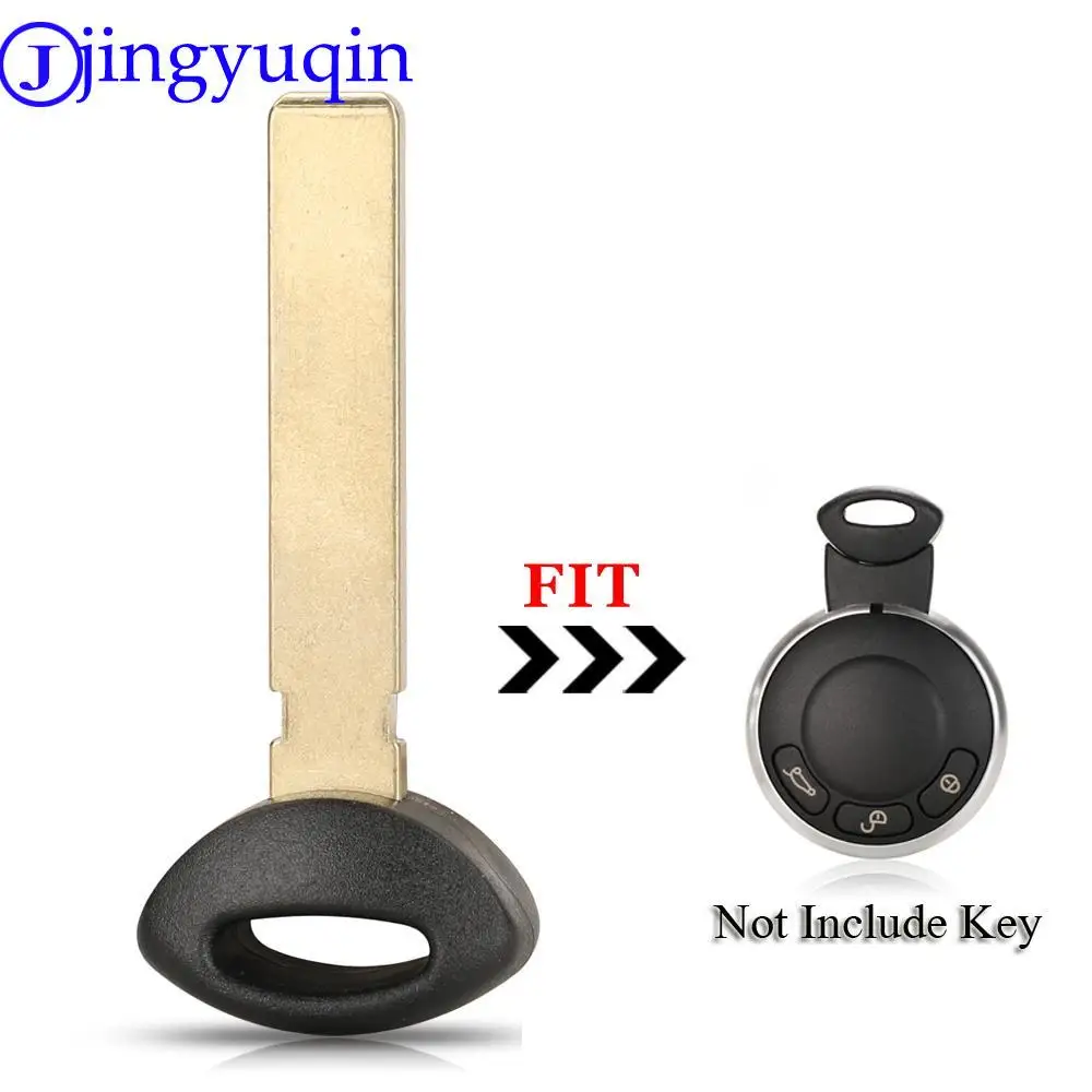 

jinyuqin 10pcs Replacement Smart Emergency Key For BMW Mini Cooper Auto Smart Key With Uucut Blade