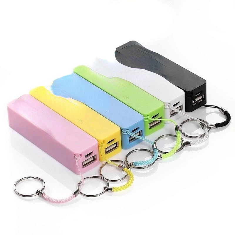 

Promotion Gift Charging Portable Perfume Usb Keychain Universal Mini Suitable 2600mah External Battery Mobile Phone Charger