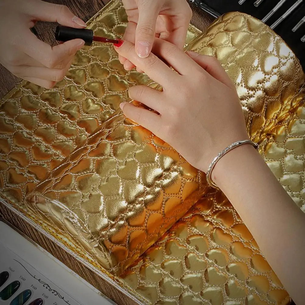 

1 комплект, практичная Подушка для ногтей, портативная Подушка для ногтей, эластичная Нескользящая подушка для рук с ногтевым дизайном, поду...