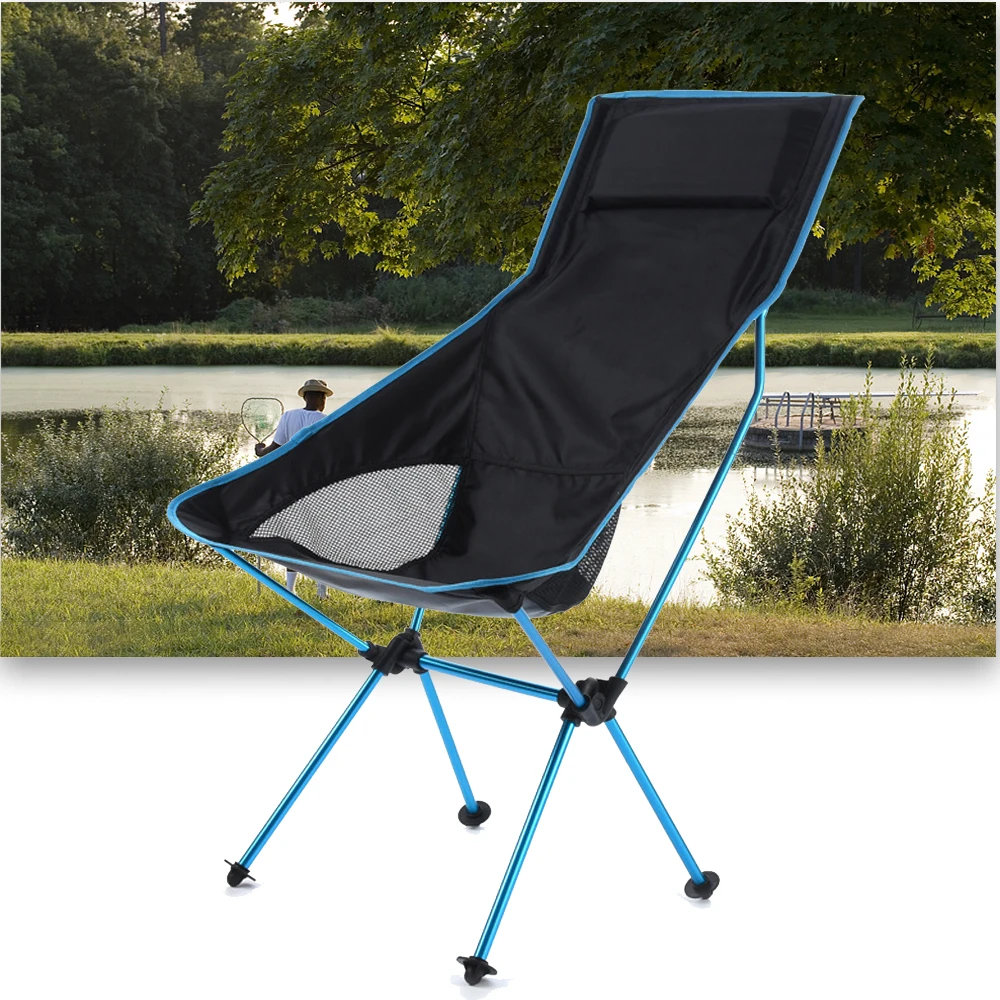 

Outdoor Tools Camping Beach Chair Superhard High Load Aluminiu Ultralight Folding Chair Portable Foldable Deck Chair