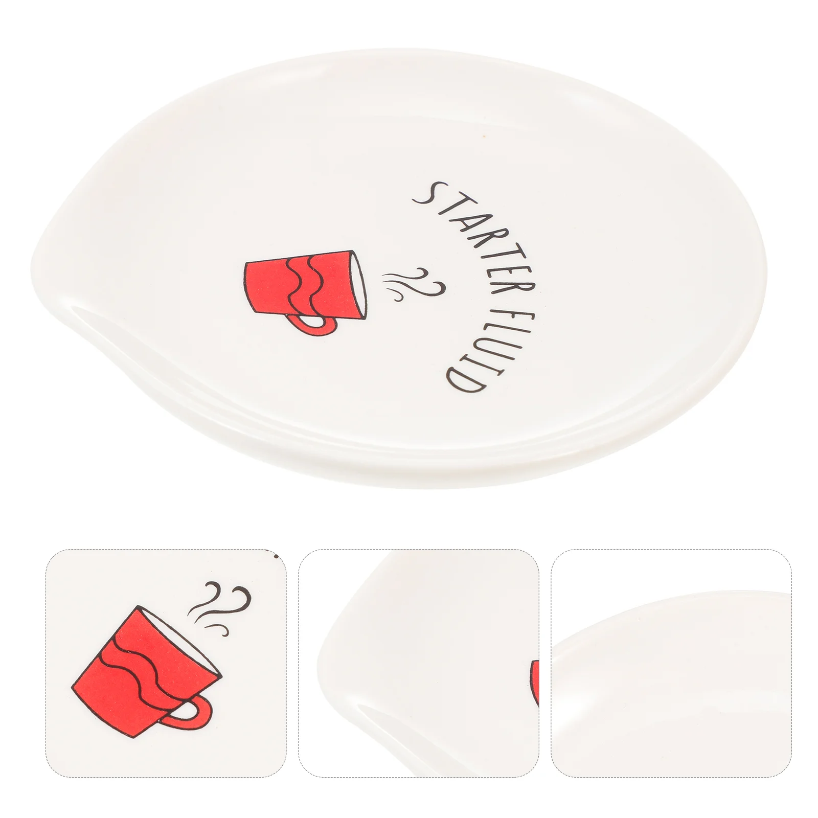 

Rest Spoon Holder Spatula Utensil Stove Ladle Cooking Kitchen Ceramic Teaspoon Chopstick Fork Chopsticks Coffee Stovetop Rack